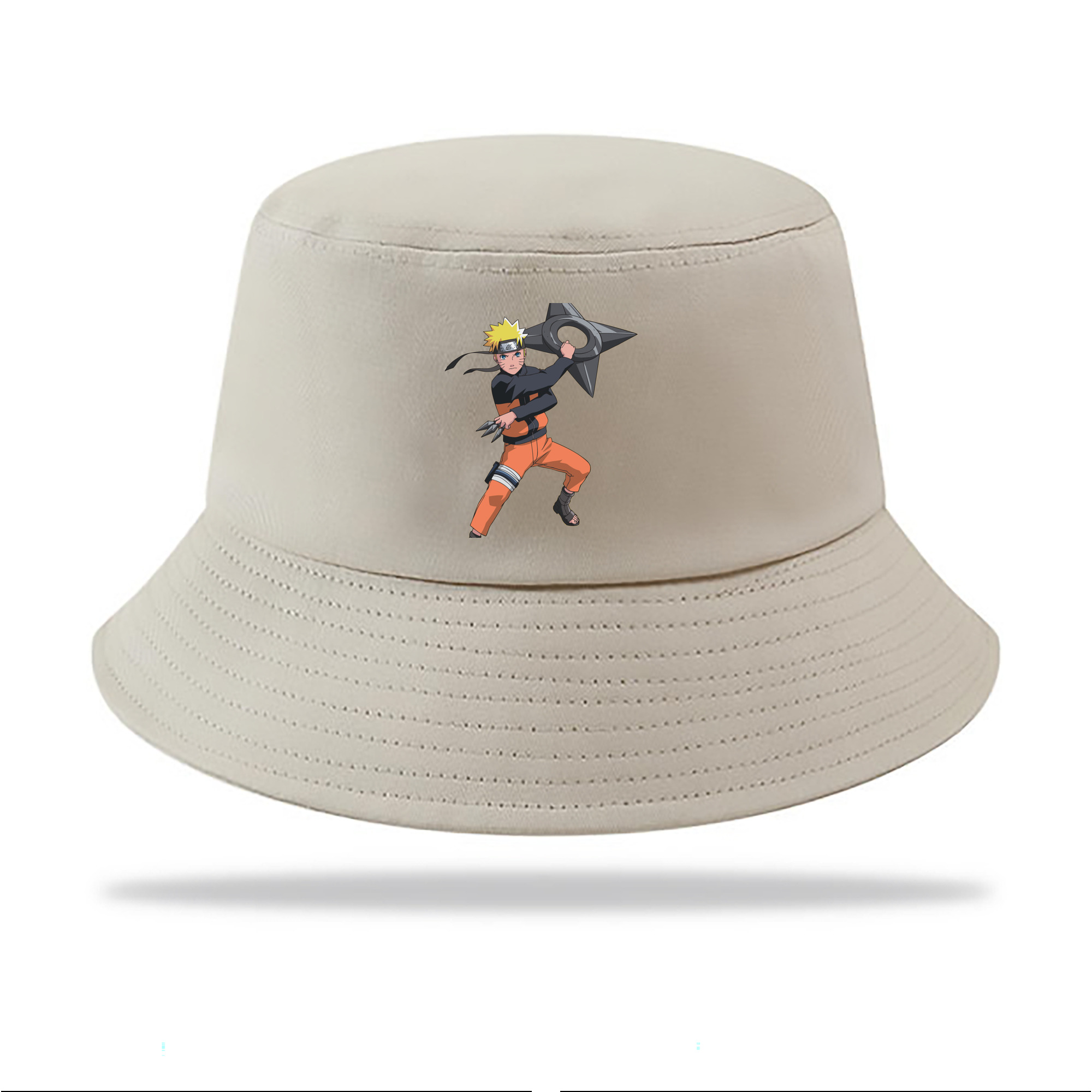 （画像用） NARUTO -ナルト- うずまき ナルト Uzumaki Naruto アウトドア日除けバケットハット